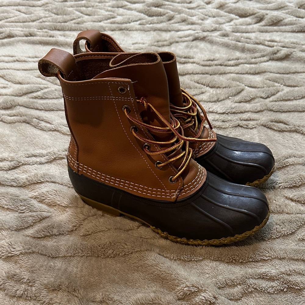 Brown L.L. Bean Duck Boots